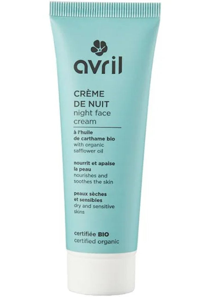 Crème de nuit peux séché et sensibles bio 50ml