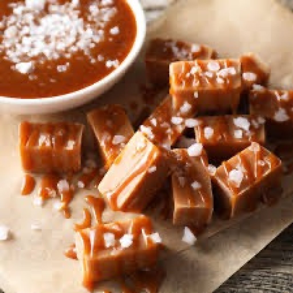 Fondant parfumé caramel beurre salé 10g